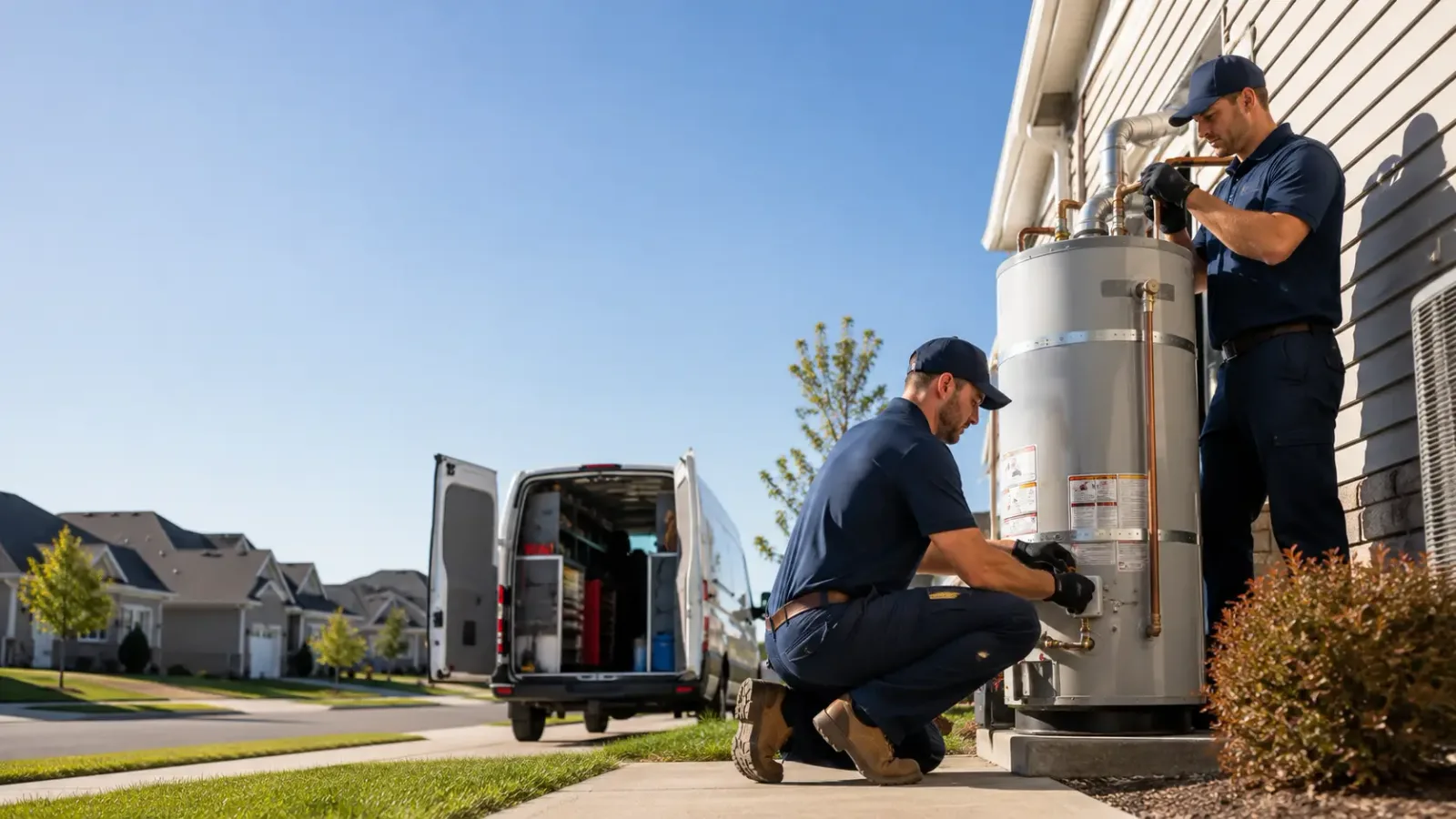 Water Heater Installation in Saint Leonard, MD